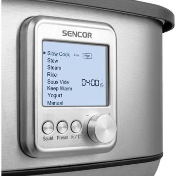 Sencor SPR 7200SS 7л 1250Вт мультиварка 8 программ