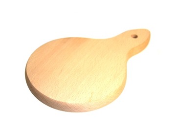 Deska do krojenia drewniana mini cebulka 19 cm
