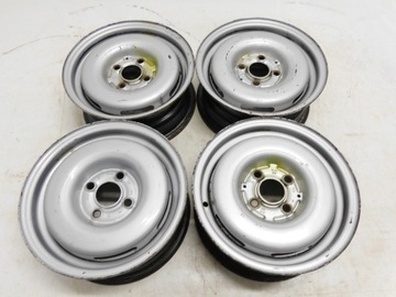 4× DISK OCELOVÝ VOLKSWAGEN OE 191601025D 5.5" X 13" 4X100 ET 38