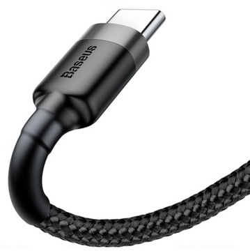 КАБЕЛЬ USB BASEUS STRONG ДЛЯ ТЕЛЕФОНА КАБЕЛЬ USB-C ТИПА C ДЛЯ ЗАРЯДНОГО УСТРОЙСТВА QC, 1 М
