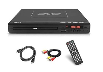 Odtwarzacz DVD KCR DVD / CD / MP3 ze złączem USB