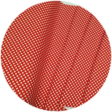 Tkanina bawełniana 100% Bawełna 240cm groszki czt