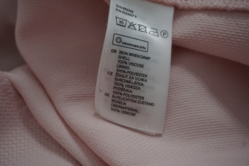 H&M pastelowa sukienka falbany r 34