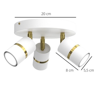 ПОТОЛОЧНЫЙ СВЕТИЛЬНИК С ОТРАЖАТЕЛЕМ И РЕГУЛИРОВКОЙ