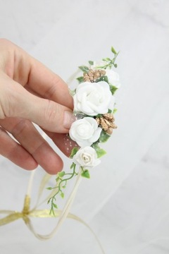 Венок для причастия, нежное украшение для волос ЦВЕТА