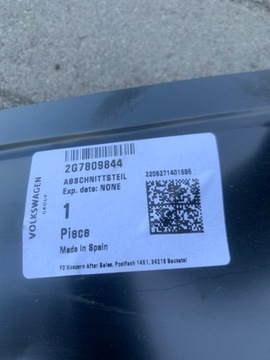 LEM BLATNÍK ZADNÍ PRAVÝ VW TAIGO 2G7