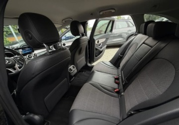 Mercedes Klasa C W205 Kombi Facelifting 2.0 220d 194KM 2018 Mercedes-Benz Klasa C 220d KAMERA 9G-TRONIC bezwypadkowy SKORA automat, zdjęcie 12