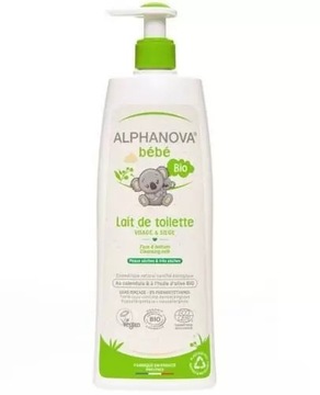 Alphanova Mleczko z oliwą do mycia niemowląt 500ml