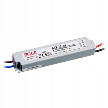 ZASILACZ LED GLP 24V/0.5A 12W GPV-12-24