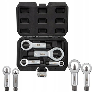 НАБОР ГАЙКОРЕЗОВ NEO НАБОР ИЗ 4 ШТ. ФРЕЗ 12-21ММ 11-925