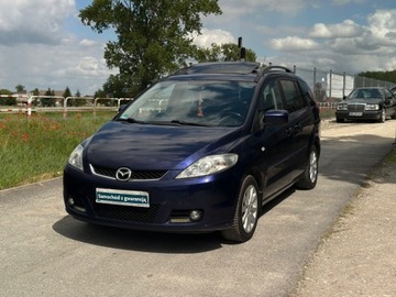 Mazda 5 I 1.8 MZR 115KM 2007 Mazda 5 Raty Klimatronic Szyberdach 7 osobowy 1.8 BENZ Zarej w PL 1.8 115KM, zdjęcie 3