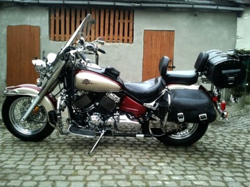 YAMAHA XVS 1100 DRAG STAR, спинка водительского сиденья V-STAR