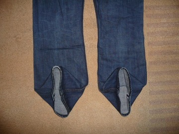 Spodnie dżinsy LEVIS 507 W33/L30=45,5/102cm jeansy