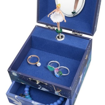 ЮВЕЛИРНАЯ ШКАТУЛКА С МУЗЫКАЛЬНОЙ ШКАТУЛКОЙ БАЛЕРИНА ЛЕБЕДИНОЕ ОЗЕРО БАЛЕРИНА