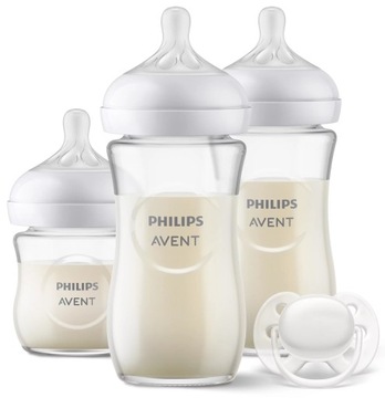 PHILIPS AVENT Стеклянная подарочная бутылочка для новорожденных SCD878/11
