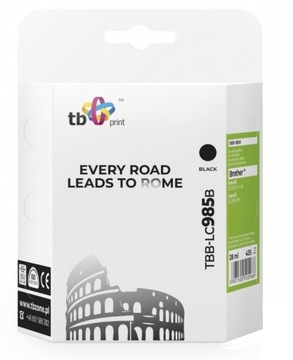 TB Print TBB-LC985B Tusz Brother LC985BK | czarny