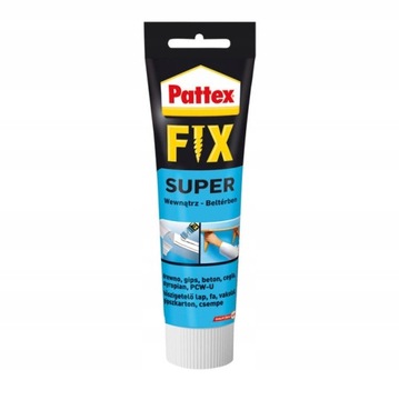 KLEJ PATTEX FIX SUPER MONTAŻOWY WODOODPORNY 50G