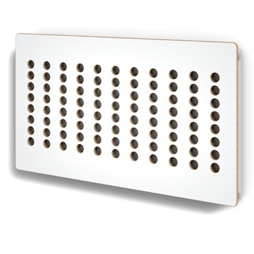 Osłona maskownica grzejnika 68x119cm M2 Biała