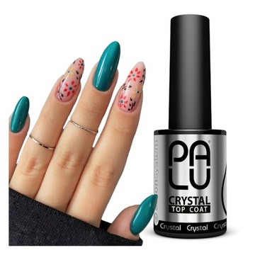 PALU TOP DO PAZNOKCI 11g NO WIPE CRYSTAL WYSOKI POŁYSK BEZBARWNY