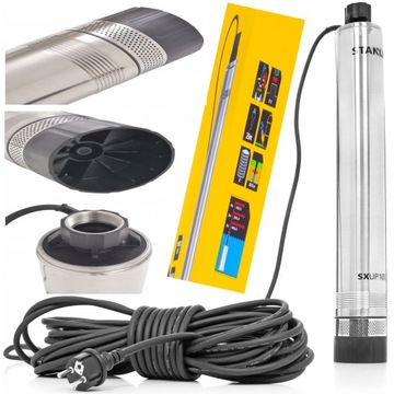 POMPA wody do STUDNI głębinowej 1000W inox STANLEY