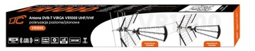 MOCNA ANTENA PASYWNA 4K 2w1 KIERUNKOWA DVB-T2 DIPOL FILTR LTE MUX 1-8 120KM