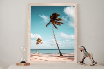 РАМА А2 42х59,4 Фоторамка для фотографий 59,4х42 Рамка sonoma светлая МДФ