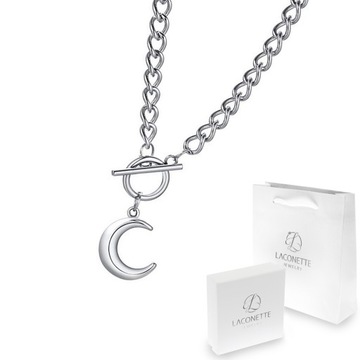 SREBRNY NASZJNIK CHAIN Z KSIEŻYCE MOON, TOOGLE