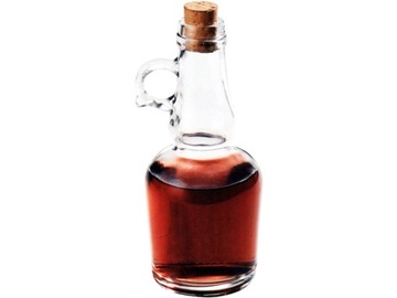 BUTELKA 250 ml z uchem i korkiem - Do NALEWEK, Dozownik na OLIWĘ lub OCET