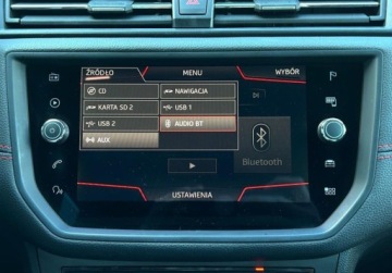 Seat Arona Crossover 1.0 EcoTSI 115KM 2019 Seat Arona FR, Tempomat, Nawigacja GPS, Apple CarPlay, Salon Polska Benzyna, zdjęcie 34