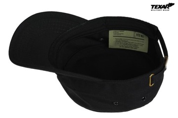 Czapka męska Texar polowa ripstop czarna