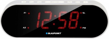 BLAUPUNKT CR6SL RADIOBUDZIK FM PLL LCD LED SREBRNY