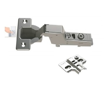 Zawias Hafele wpuszczany 3D na tipona +prow mimosr