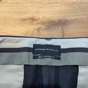 DOCKERS MĘSKIE SPODNIE CHINOS RELAXED FIT Rozm. W32 L30