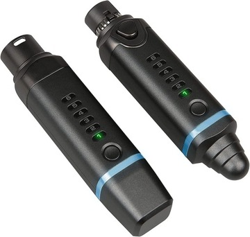 System mikrofonów bezprzewodowych Nux B-3 Plus 2,4 Ghz, adapter
