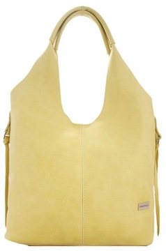 Skórzana Torebka Shopper Skóra Naturalna Vera Pelle Model 2w1