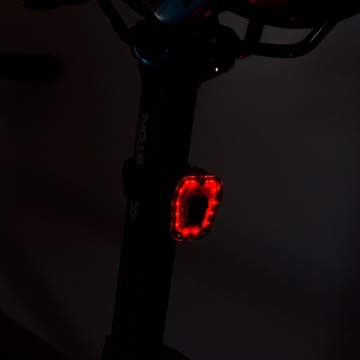 НАБОР 2x СВЕТОДИОДНЫХ ЗАДНИХ ВЕЛОСИПЕДНЫХ ЛАМП USB ЗАДНЯЯ ЧАСТЬ ШЛЕМА