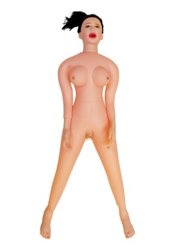 Lalka miłości sexi Angelina nadmuchiwana z wibracjami + pompka