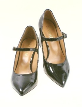 SAGAN 53697 ЧЕРНЫЕ ТУФЛИ, РАЗМЕР 36