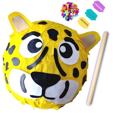 PINIATA LAMPART + GRATISY PINATA ZWIERZAK SAFARI