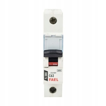 FAEL Wyłącznik nadprądowy S-301 B32 1P 32A 6kA