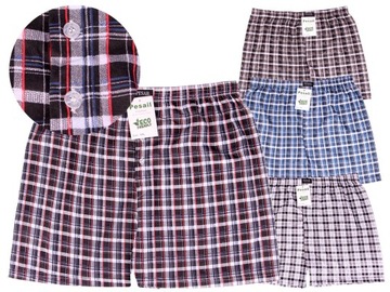 4x MĘSKIE BOKSERKI DUŻE MAJTKI LUŹNE BAWEŁNA 5XL