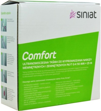 Лента угловая Siniat COMFORT 50 мм [25 м]