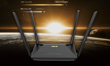 Маршрутизатор ASUS RT-AX53U Gigabit Ethernet WiFi 6/AX