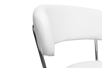 Офисный стул СНЭД, белый/хром