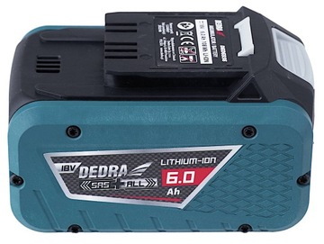 Аккумулятор Dedra DED6936 6,0 Ач, 18 В, литий-ионный SAS+ALL