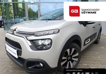 Citroen C3 III Hatchback Facelifting 1.2 PureTech 83KM 2023 Citroen C3 1.2 Benz 83KM SHINE Salon PL Serwis ASO Car Play FV23 AirBump