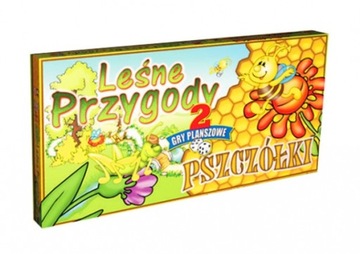 GRA LEŚNE PRZYGODY + PSZCZÓŁKI 2 GRY