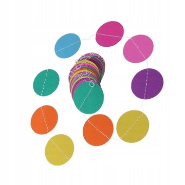 Garland Decoration Party Floral Circle Streamer