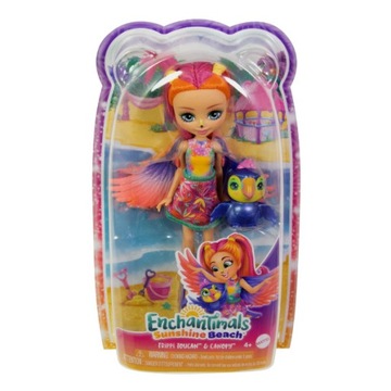 ENCHANTIMALS LALKA + ZWIERZĄTKO PAPUGA HRX83