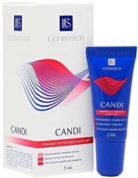 Lefrosch Candi, pomadka na zajady z apteki, 5 ml